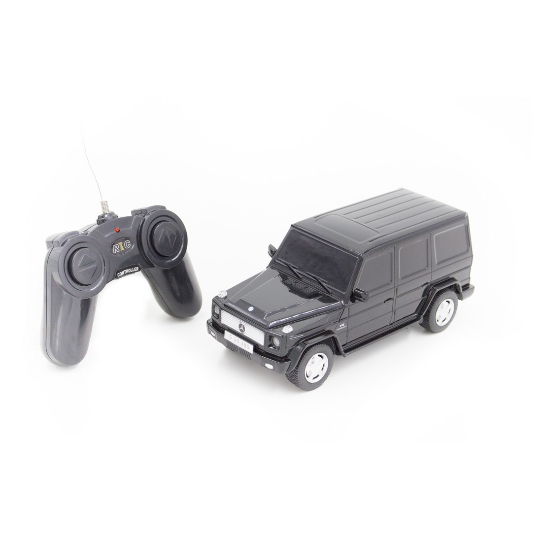 купить Радиоуправляемая машина, RASTAR, 30500B, 1:24, Mercedes-Benz G55 AMG Gel?ndewagen, Пластик, 40 MHz, Чёрный в Алматы