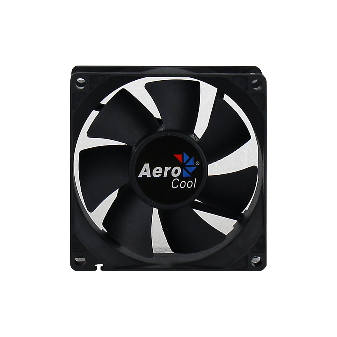 купить Кулер для компьютерного корпуса, AeroCool, DARK FORCE Black, 120мм, 1200±10%об.мин, 3pin/4pin, Габариты 120х120х25мм, Чёрный в Алматы
