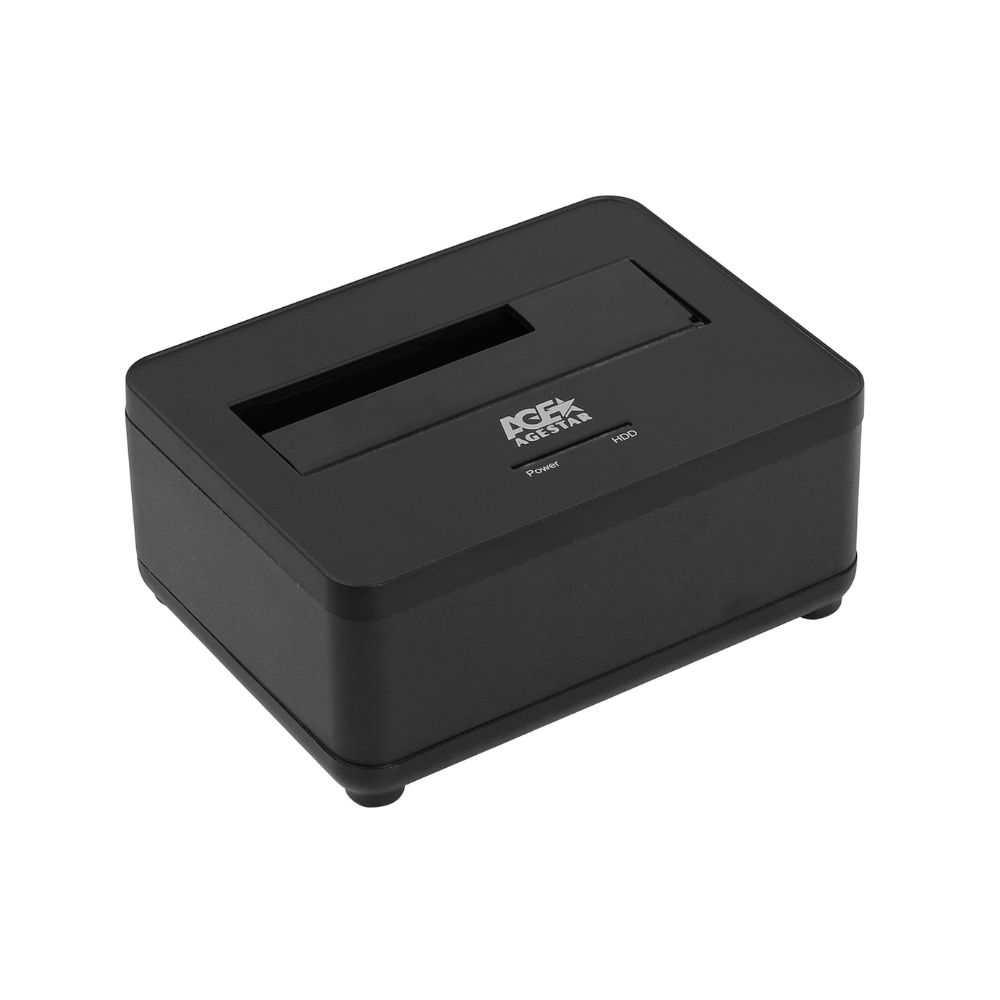 купить External 2,5"/3,5" Docking Station, Agestar 3UBT7, for SATA HDD, USB 3.0, ext. PS, black в Алматы