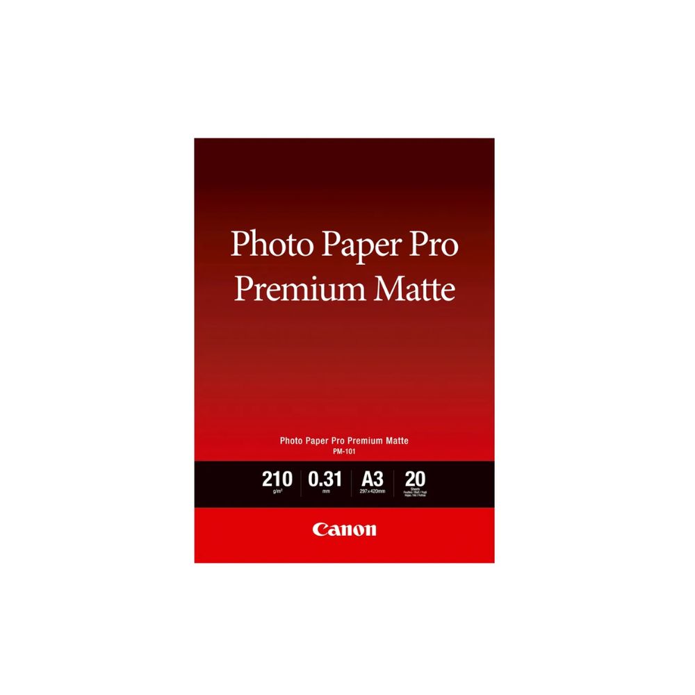 купить Матовая фотобумага Canon Pro Premium Matte PM-101 A3, 20 шт. в Алматы