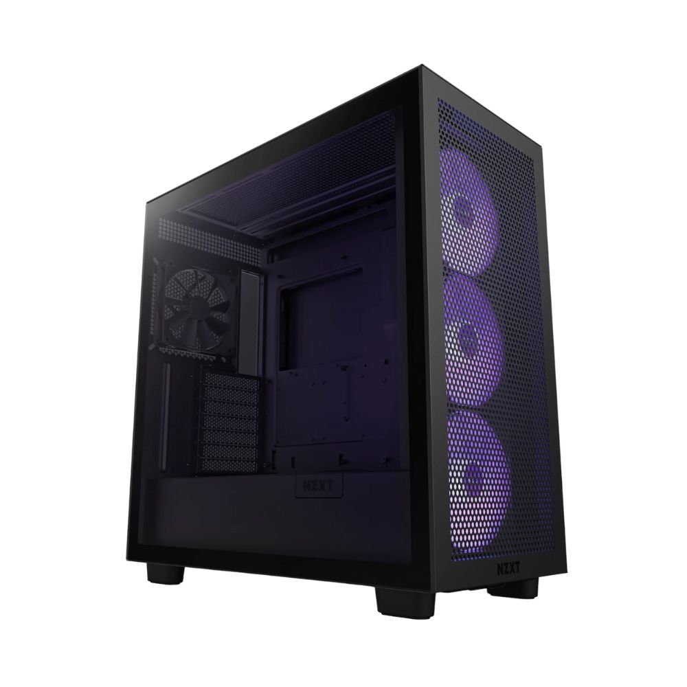 купить Корпус NZXT&nbsp;H Series H7 Flow RGB&nbsp;Edition ATX Mid Tower Black&nbsp;CM-H71FB-R1 в Алматы
