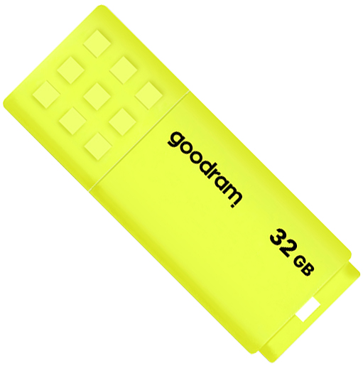 купить USB-ФЛЕШ-НАКОПИТЕЛЬ 32Gb GOODRAM UME2 USB 2.0 UME2-0320Y0R11 YELLOW в Алматы
