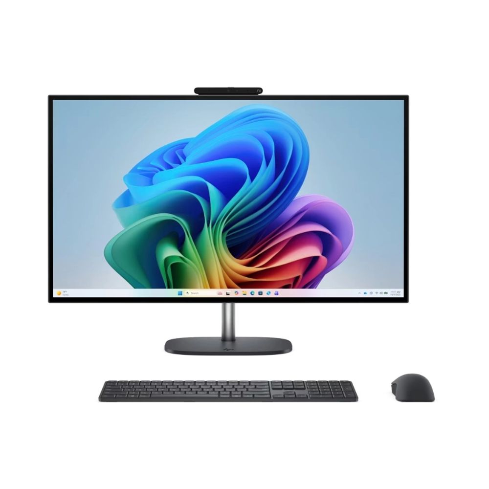 Купить Моноблок HP E1XS1EA OmniStudio X All-in-One Desktop Next Gen AI 27-cx0017ci 27** QHD (2560 x 1440) IPS 120Hz/Intel Core Ultra 7 356H up to 4.7GHz (16C)/24GB/1TB SSD/NVIDIA GeForce RTX5050 8GB/Wi-Fi 7/BT6.0/5MP+IR Camera/Wireless mouse+keyboard/Window в Алматы
