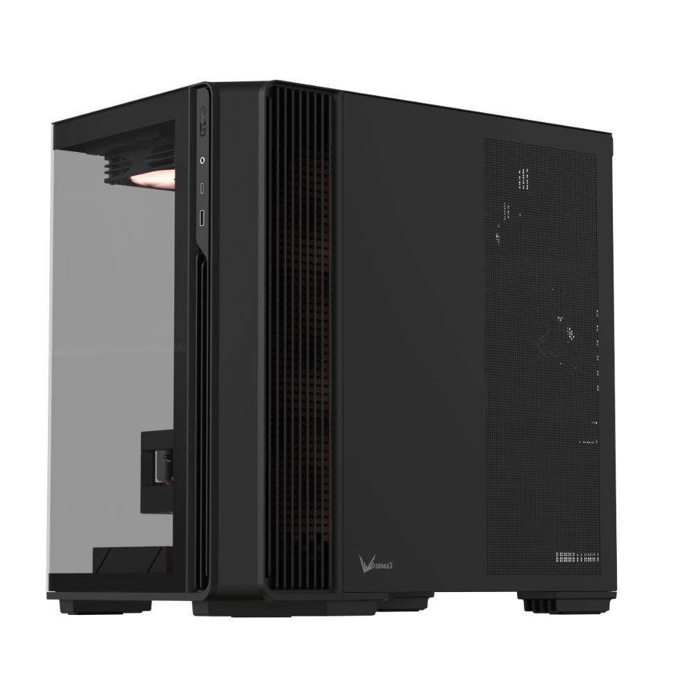 Купить Компьютерный корпус Formula V Crystal Z7 PA Black без Б/П в Алматы