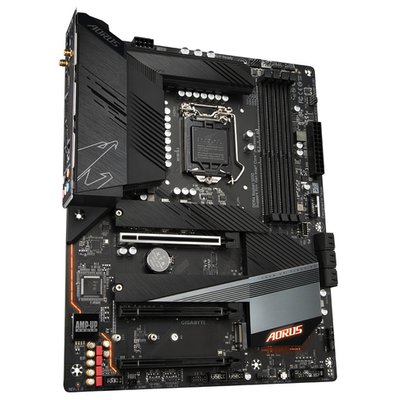 купить Сист. плата Gigabyte B560 AORUS PRO AX, B560, 1200, 4xDIMM DDR4, 2xPCI-E x16, PCI-Ex1, M.2, 6xSATA, WIFI6, BOX в Алматы