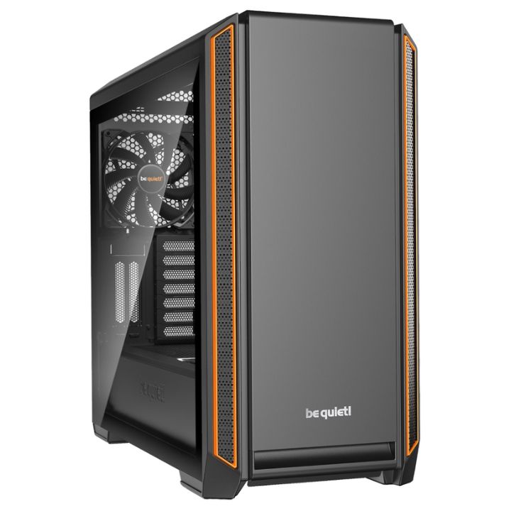 купить Компьютерный корпус, Bequiet!, Silent BASE 601 Window Orange, BGW25 в Алматы