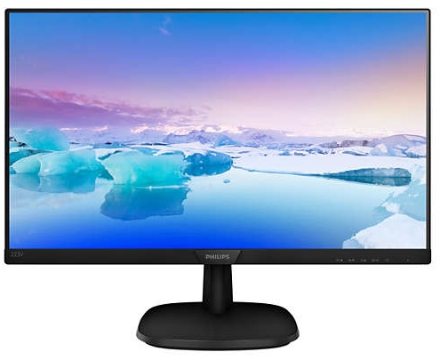 купить Монитор 21.5* PHILIPS 223V7QHSB/01 IPS 1920x1080 5мс 250кд/м2 1000:1 10 000 000:1 1xVGA 1xHDMI Угол Обзора 178/178 Цвет: Черный в Алматы