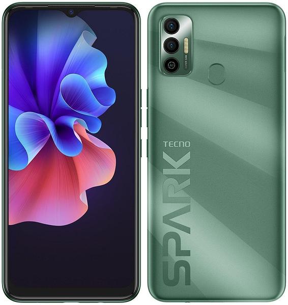 купить Смартфон Tecno Spark 7 (KF6n)  4/64  Spruce Green в Алматы
