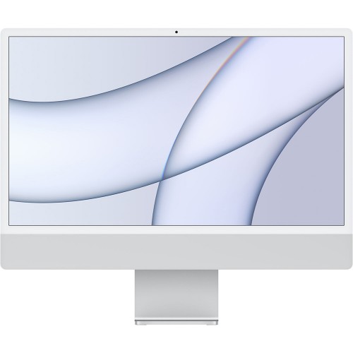 купить Моноблок iMac 24-inch, A2438, SILVER, M1 chip with 8C CPU and 8C GPU, 16-core Neural Engine, 16GB  unified memory, Gigabit Ethernet, Two Thunderbolt / USB 4 ports, Two USB 3 ports, 256GB SSD storage, MAGIC MOUSE 2-INT, MAGIC KEYBOARD W/ TOUCH ID-SUN в Алматы