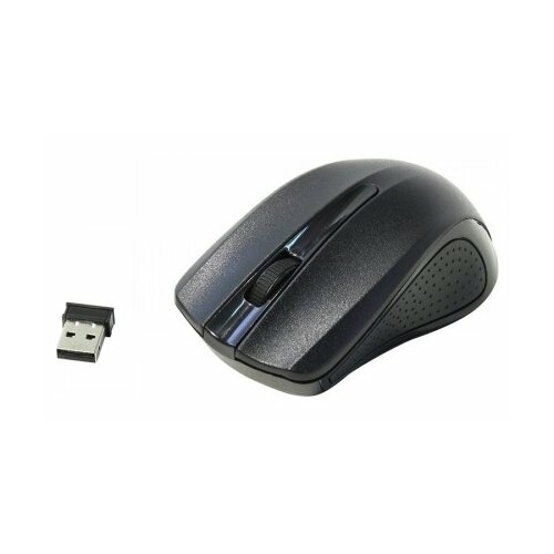 купить Мышь Oklick 485MW черный оптическая (1200dpi) беспроводная USB (2but) в Алматы