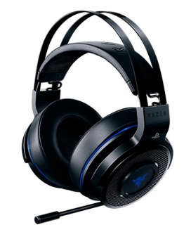 купить Гарнитура, Razer, Thresher - PS4, RZ04-02580100-R3G1, Беспроводная, Игровая гарнитура, Микрофон выдвижной гибкий, Динамики 50 мм, 7.1 Surround Sound, Беспроводной USB адаптер 2,4 ГГц, Чёрный в Алматы