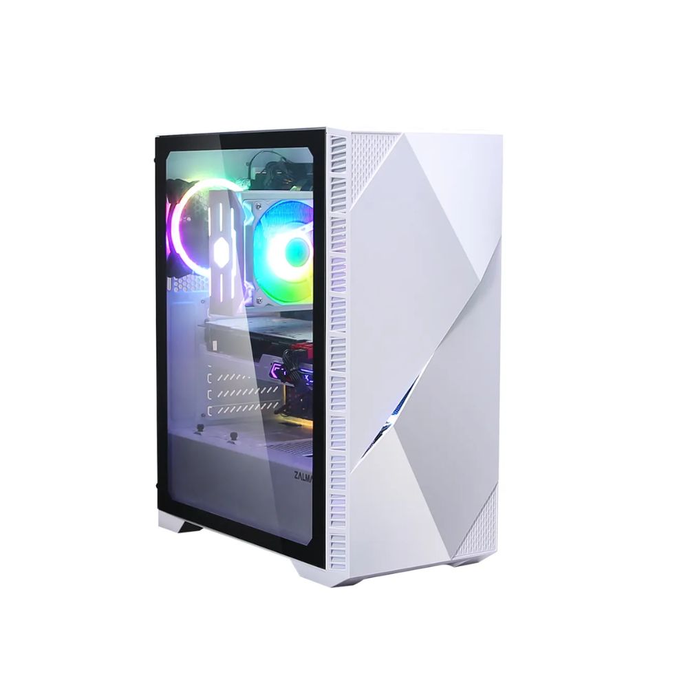Купить Корпус Zalman Z3 Iceberg, Midi Tower, E-ATX, White, 2x3.5*/4x2.5*, USB2.0, 2xUSB3.0 в Алматы