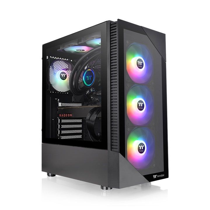 купить Компьютерный корпус Thermaltake View 200 TG Black ARGB без Б/П в Алматы