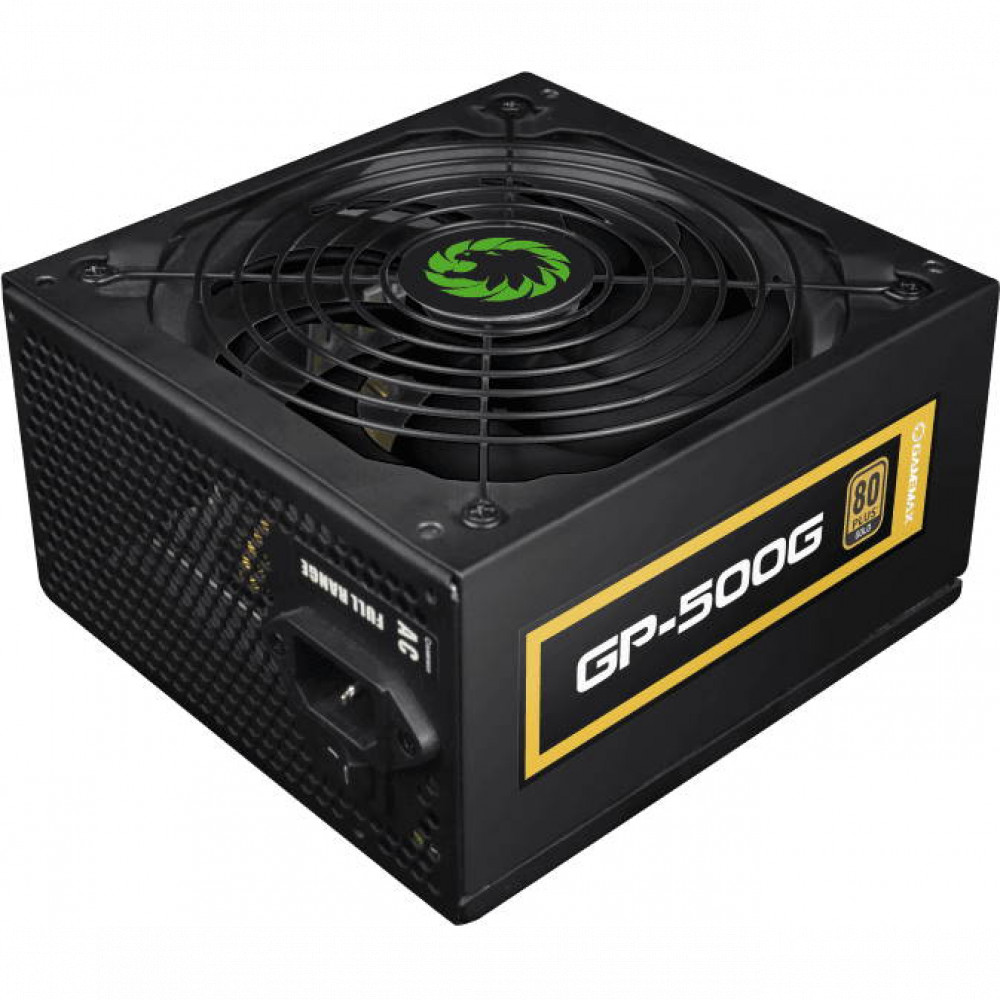 купить Блок питания ПК  500W GameMax GP-500G 80+ GOLD <ATX12V Ver.2.30 compliant with ATX12V Ver.2.31> в Алматы