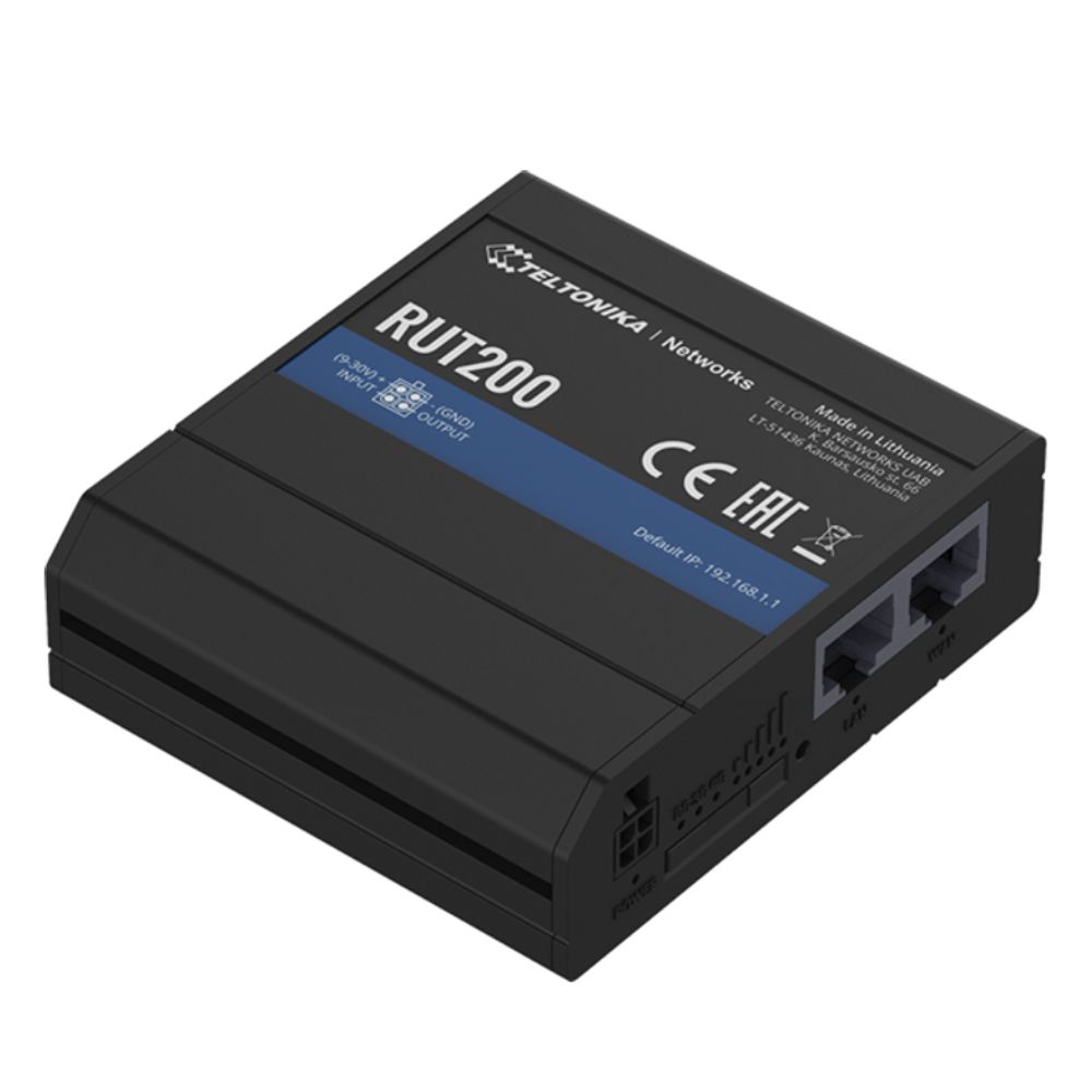 купить Маршрутизатор TELTONIKA RUT200 LTE Cat 4 (RUT200010000) в Алматы