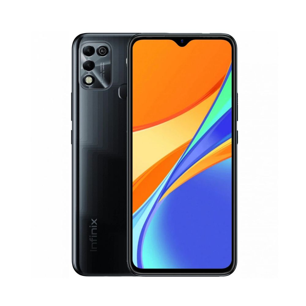 купить Смартфон Infinix HOT10 play 4+64GB black в Алматы