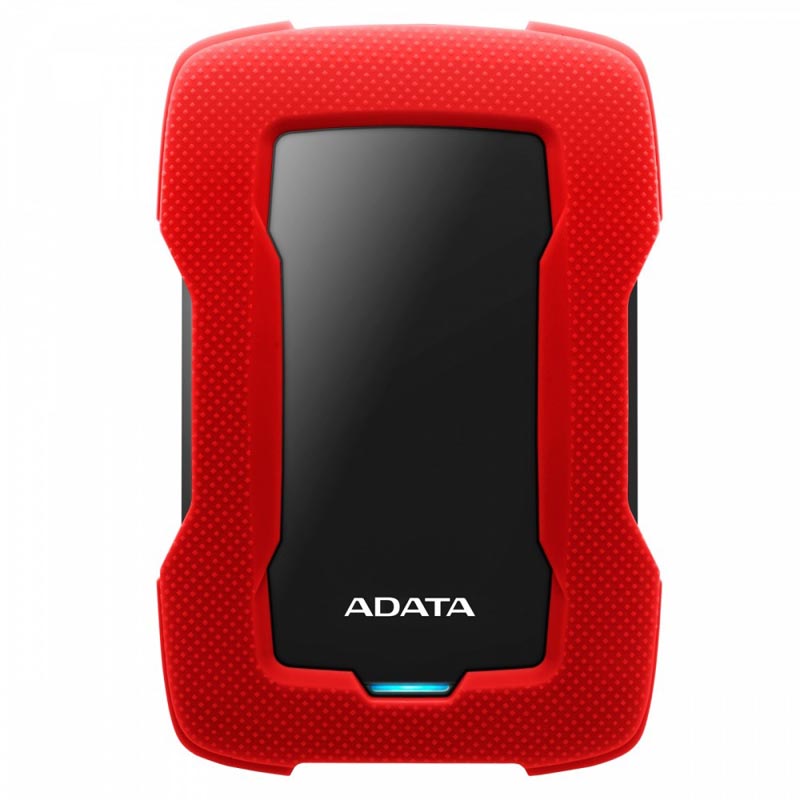 купить Внешний жесткий диск 2,5 2TB Adata AHD330-2TU31-CRD красный в Алматы