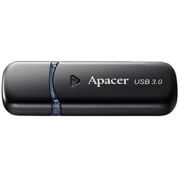 купить USB-накопитель, Apacer, AH355, AP32GAH355B-1, 32GB, USB 3.0, Чёрный в Алматы