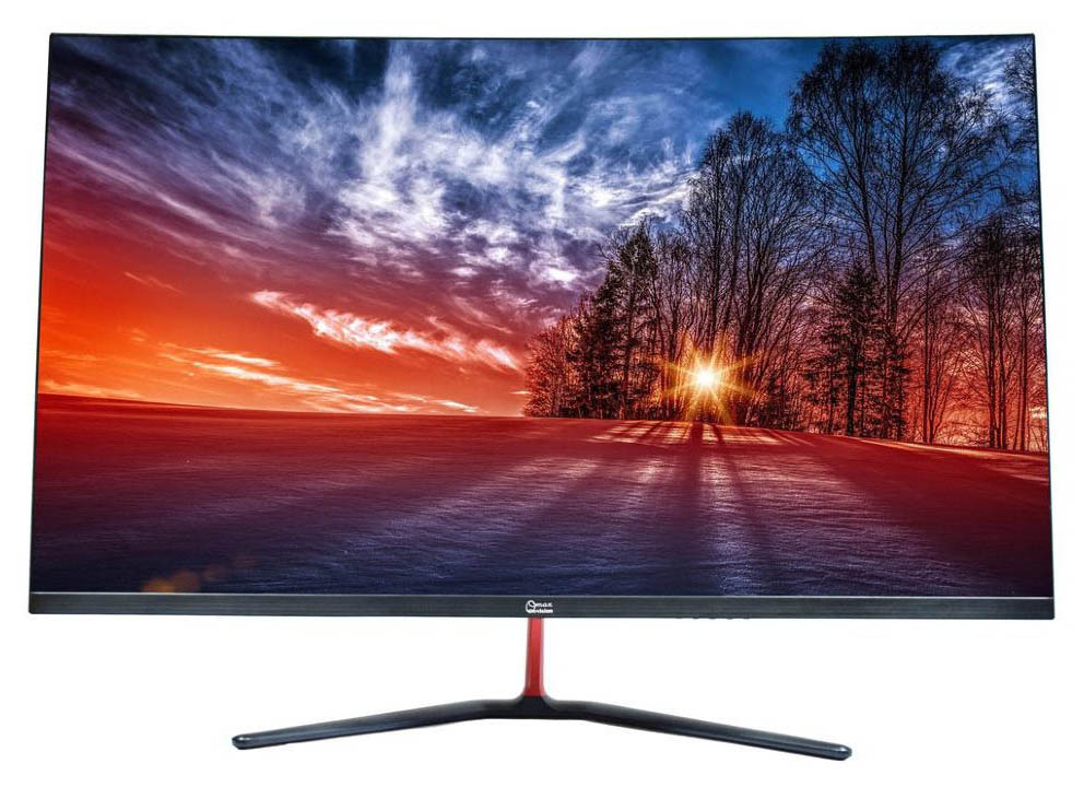купить Монитор 32* QmaxVision 32C700H Curved, Black, 1920x1080 IPS, 5ms, 16:9, 300 cd/m2, 178&deg;/178&deg;, 1000:1 (12M:1), D-Sub, HDMI, б/п внешний в Алматы