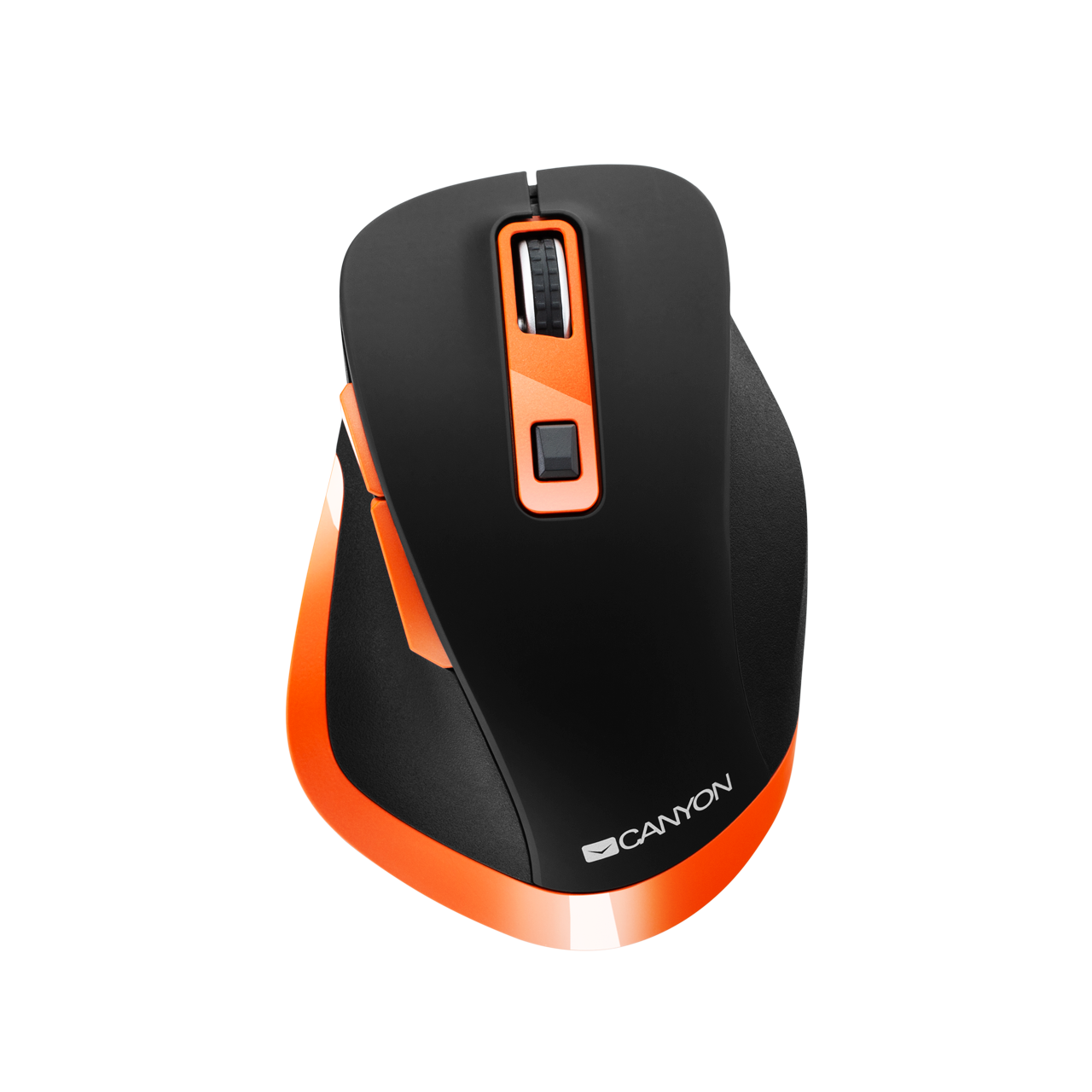 купить CANYON MW-14 2.4Ghz Wireless mouse, with 6 buttons,DPI 800/1200/1600/2000/2400,Battery:AAA*2 pcs , Black-Orange119.6*81.1*43.3mm86.8g в Алматы