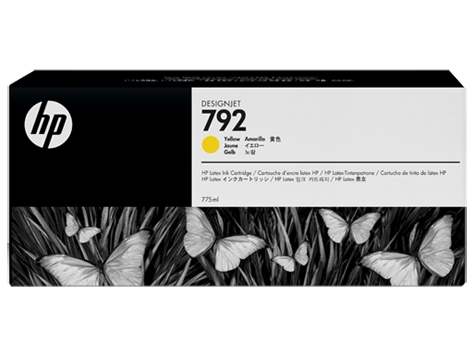 купить Картридж HP Europe/CN708A/Латексный чернильный/желтый/№792/775 мл в Алматы