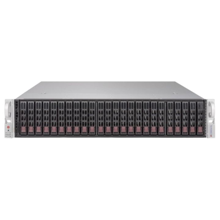 купить Supermicro STORAGE SSG-2029P-E1CR24H (X11DPH-T, CSE-216BE1C4-R1K23LPB) ( LGA 3647, 16xDDR4 Up to 4TB ECC 3DS LRDIMM, 24x2.5** SATA3, M.2, 4 NVMe support with opt. cables, Broadcom 3108 SAS3 AOC, 3 PCI-E 3.0 x16, 4 PCI-E 3.0 x8 (slot 2 & 3 occupied by в Алматы