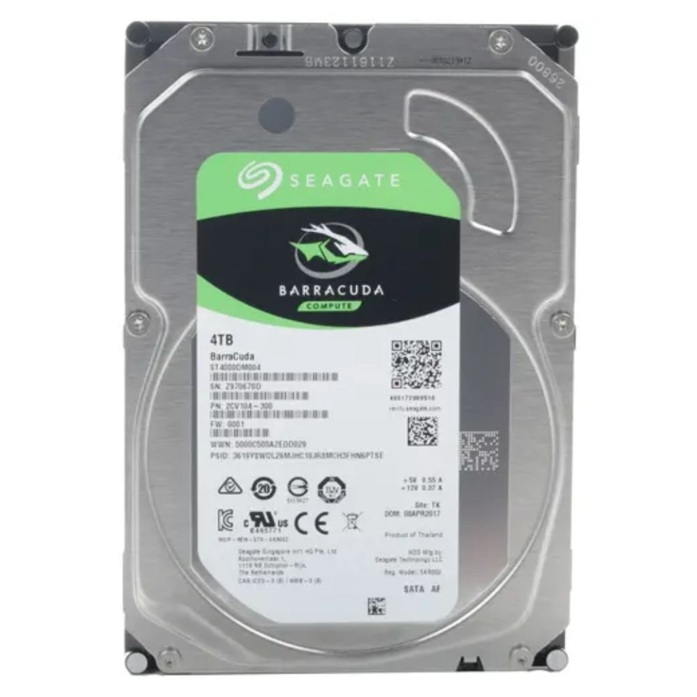 купить Жесткий диск HDD 4Tb Seagate Barracuda Compute SATA6Gb/s 5400rpm 256Mb 3,5* ST4000DM004 в Алматы