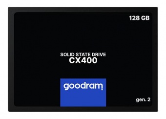 купить Твердотельный накопитель 128GB SSD GOODRAM CX400 Gen.2 2.5” SATA3 3D NAND R550Mb/s W460MB/s 7mm SSDPR-CX400-128-G2 в Алматы