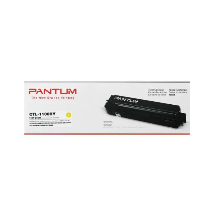 купить Картридж Pantum CTL-1100HY для CP1100, CM1100. Жёлтый. 1500 страниц. в Алматы