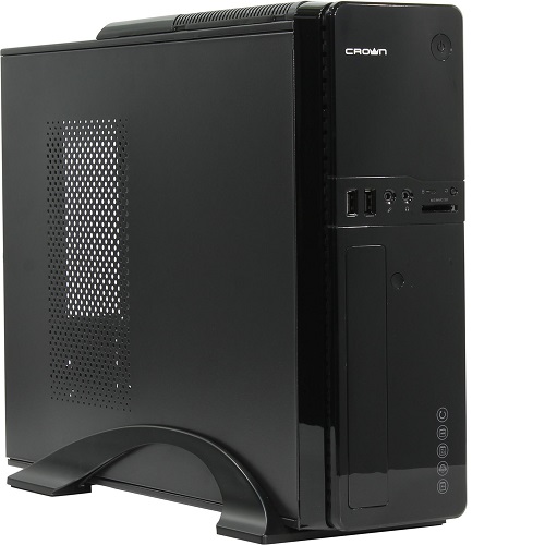 купить Корпус Desktop CROWN CM 1907-3 black ITX (CM-PS300) в Алматы