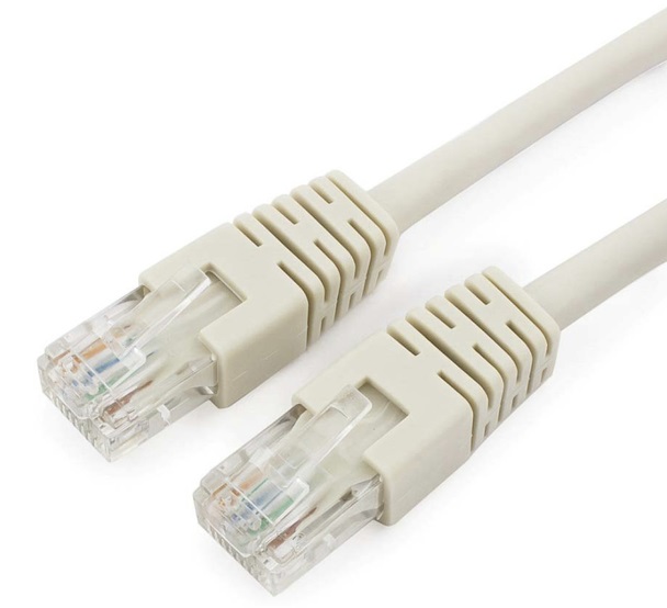 купить Патч-корд медный UTP Cablexpert PP10-15M кат.5e, 15м, литой, многожильный (серый) в Алматы