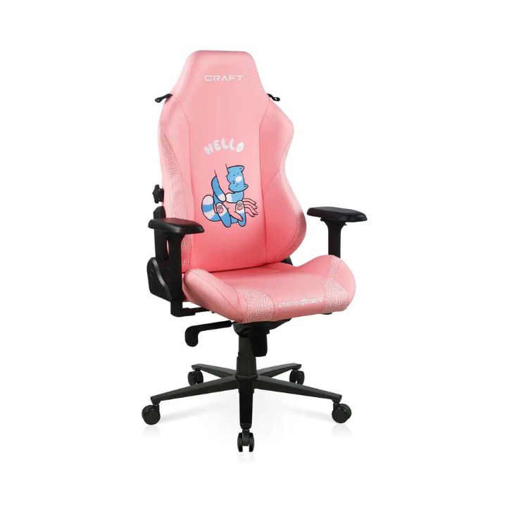 купить Игровое компьютерное кресло DX Racer Craft Hallo cat Pink в Алматы