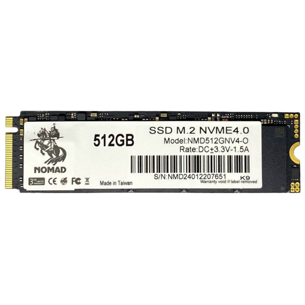 купить 512GB SSD NOMAD M.2 2280 PCIe4.0 NVMe R4900MB/s W2180MB/s NMD512GNV4-O в Алматы