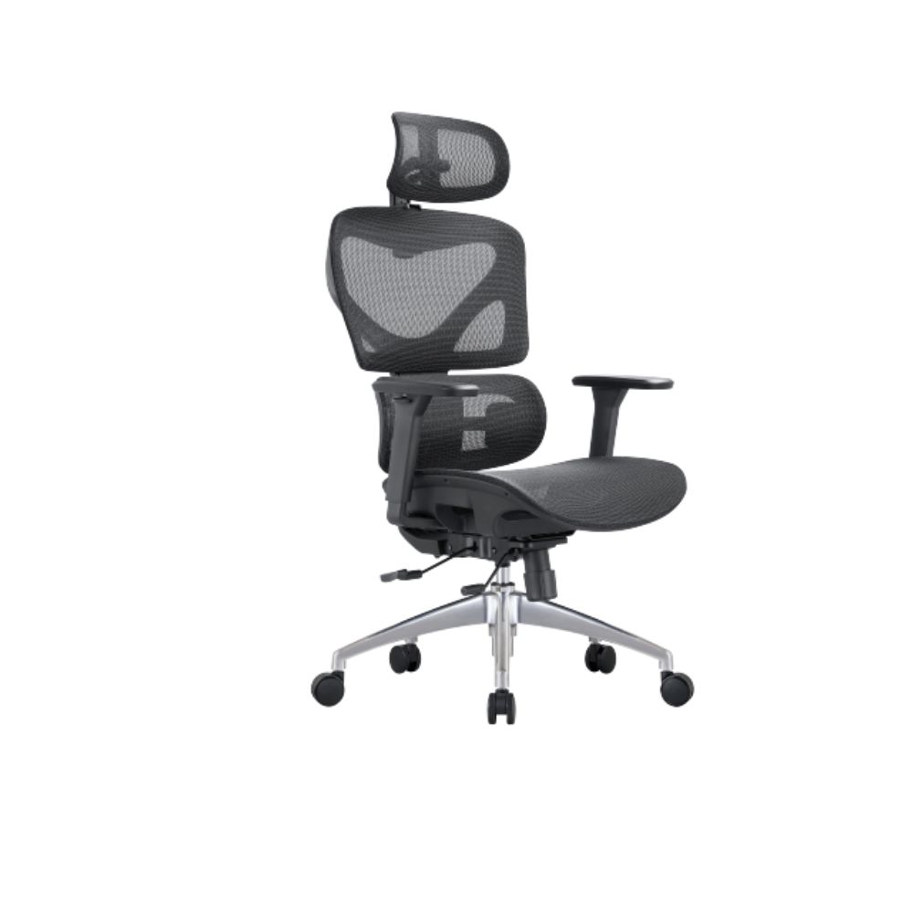 Купить Офисное кресло Eco Estelar Poseon (L) черный в Алматы