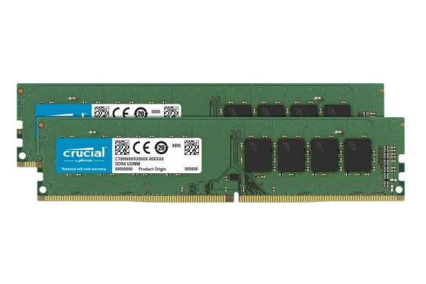 купить Оперативная память 16GB KIT (2x8Gb) DDR4 2666MHz Crucial PC4-21300 1.2V CT2K8G4DFS8266                                                                                                                                                                     в Алматы