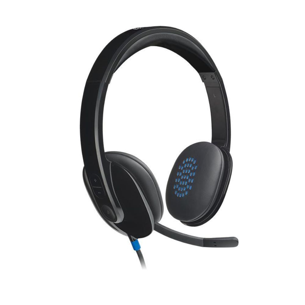 Купить Наушники компьютерные Logitech H540 Черный USB (981-000480) в Алматы