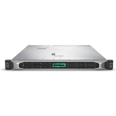 купить Сервер HP Enterprise/DL360 Gen10/1/Xeon Bronze 3106 (8C/8T 11MB)/1,7 GHz/1x16 Gb/S100i SATA/0,1,5,10/8 SFF/4x1GbE/Nо ODD/1 х 500W Platinum в Алматы