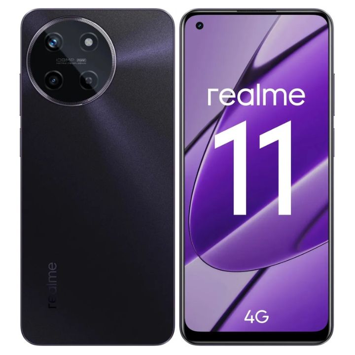 купить Смартфон Realme 11 256GB 8GB Dark Glory RMX3636 MEA+NFC (RU) в Алматы