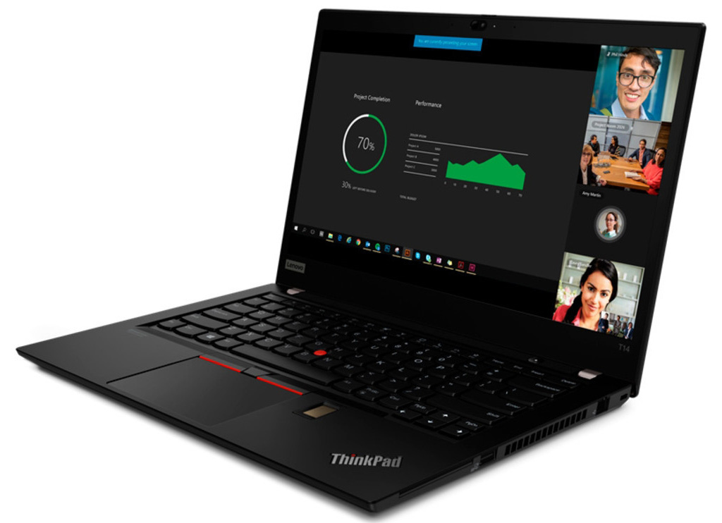 купить Ноутбук Lenovo ThinkPad T14s 14,0*FHD/Core i5-10210U/16GB/512Gb SSD/LTE/IR/Win10 Pro (20T00017RT) /  в Алматы