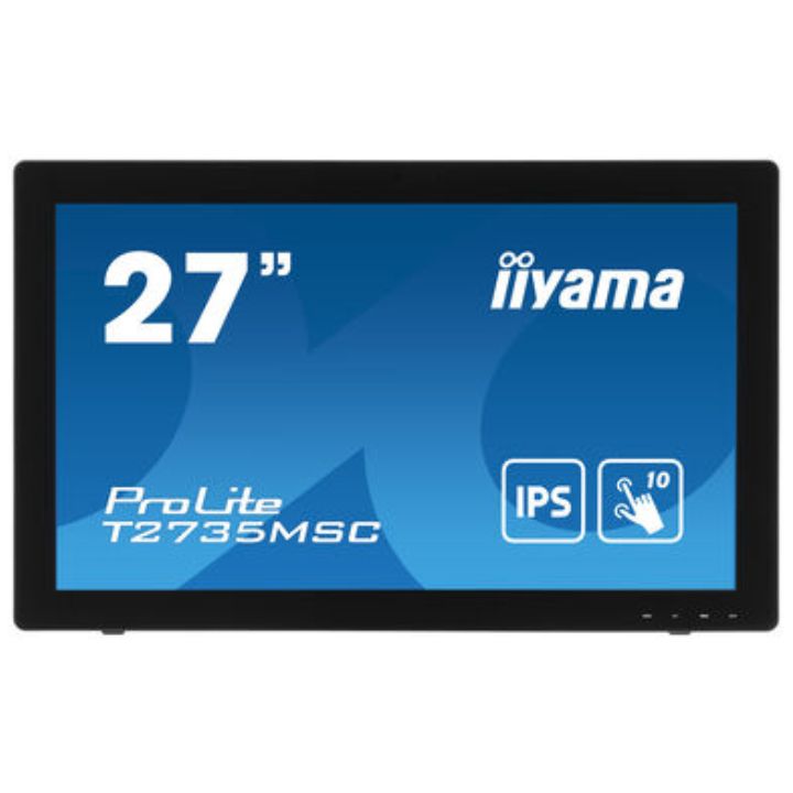 купить Монитор IIYAMA LCD 27" [16:9] 1920х1080(FHD) IPS, nonGLARE, TOUCH, 300cd&nbsp;T2735MSC-B3 в Алматы