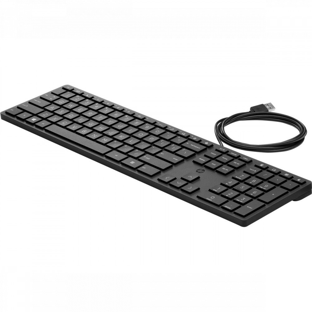 купить Клавиатура проводная HP 9SR37AA 320K USB в Алматы
