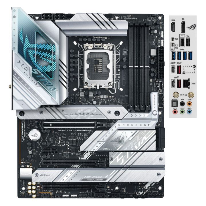 купить Сист. плата ASUS ROG STRIX Z790-A GAMING WIFI, Z790, 1700, 4xDDR5, 3xPCI-Ex16, PCI-Ex1, 4xM.2, 4xSATA,DP,HDMI,WIFI6E,BOX в Алматы