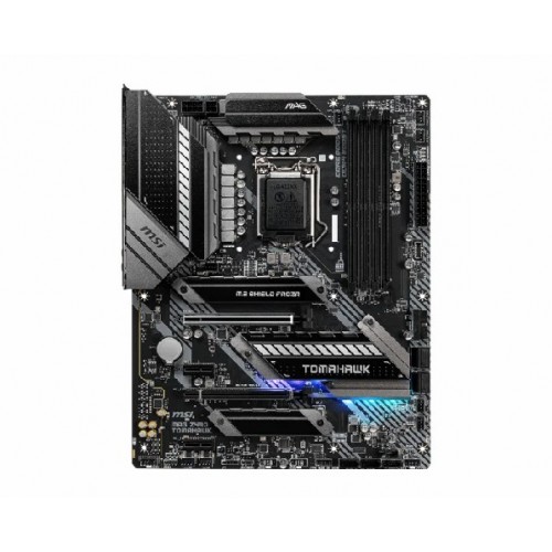 купить Материнская плата MSI MAG Z490 TOMAHAWK LGA1200 iZ490 4xDDR4 6xSATA3 RAID 2xM.2 HDMI DP ATX в Алматы