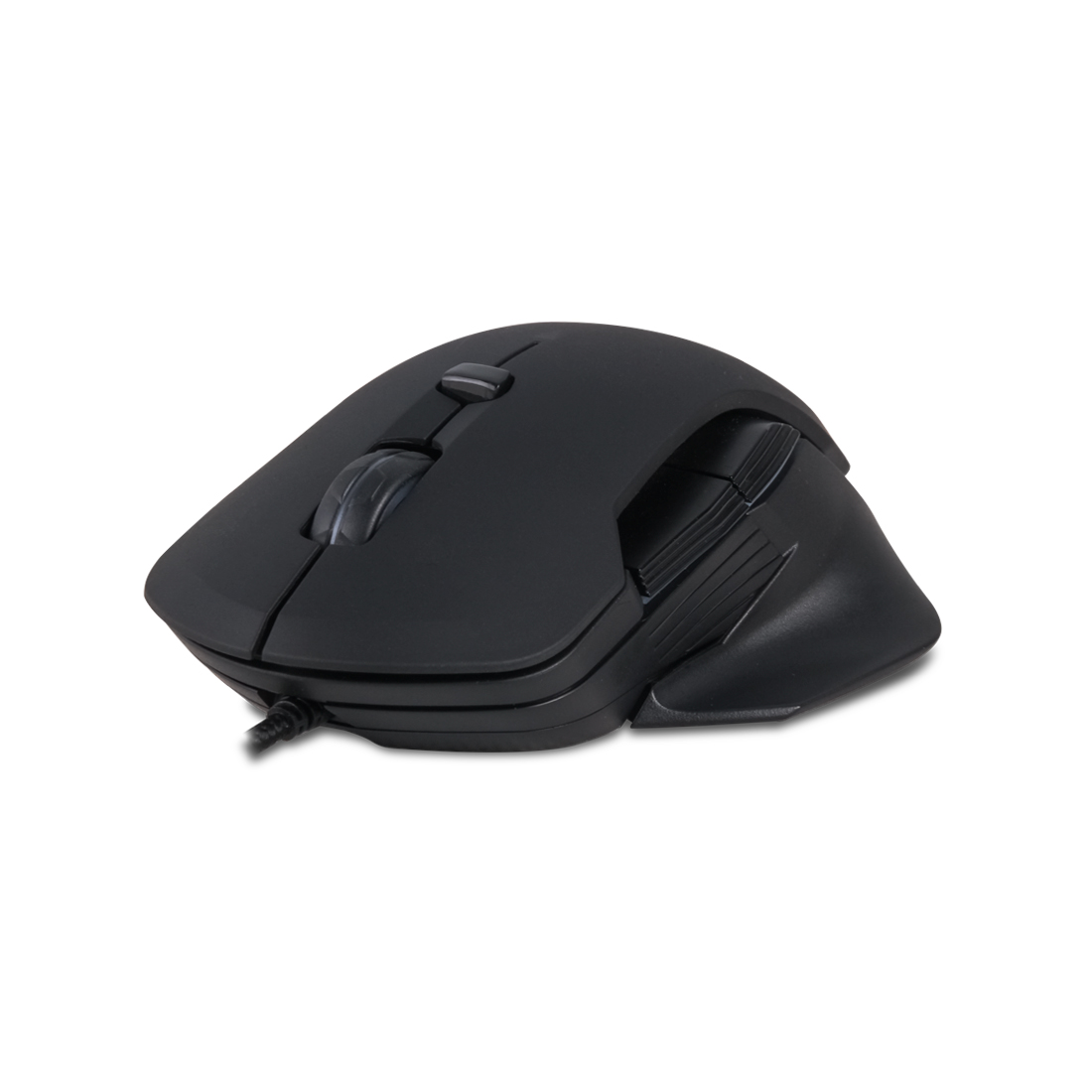 купить Компьютерная мышь, Delux, DLM-627OUB, Игровая, Оптическая, 1000-10000dpi, 8 функциональных клавиш, Частота сканирования до 1000Hz, Подсветка, Длина кабеля 1,6 метра, Размер: 121,6*83,1*41,2 мм, Чёрный в Алматы