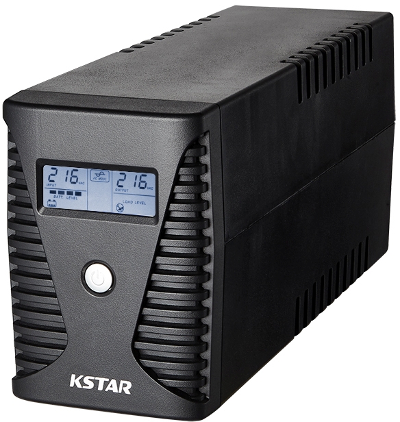 купить ИБП Kstar UA150 <1500VA/900W, 4 выхода, Led индикация, USB, RJ45, батарея 12V/9Ah> в Алматы