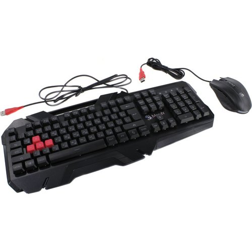 купить Клавиатура мышь игровая Bloody B2500 USB, LED-подсветка клавиш, 1.8 m в Алматы