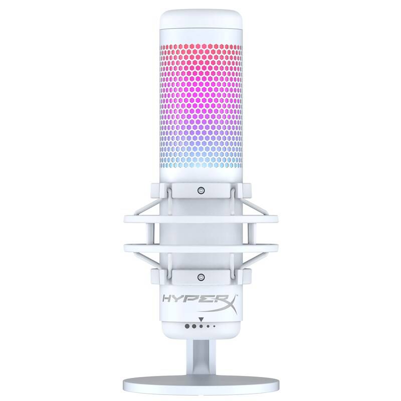 купить Микрофон HyperX QuadCast S (White) 519P0AA в Алматы