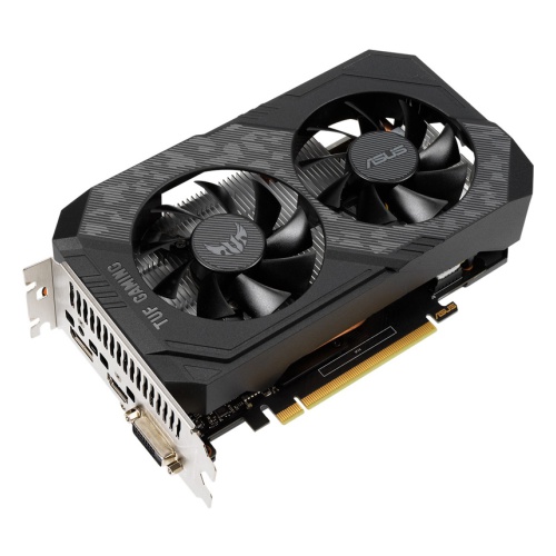 купить Видеокарта ASUS TUF DUAL GTX 1650, TUF-GTX1650-4GD6-P-GAMING, 4Gb/128bit GDDR6, HDMI, DP, DVI, HDCP, BOX в Алматы