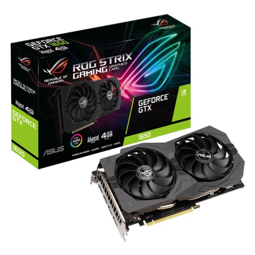 купить Видеокарта ASUS GeForce GTX1650 4Gb GDDR6 128bit 2xHDMI 2xDP ROG-STRIX-GTX1650-A4GD6-GAMING в Алматы