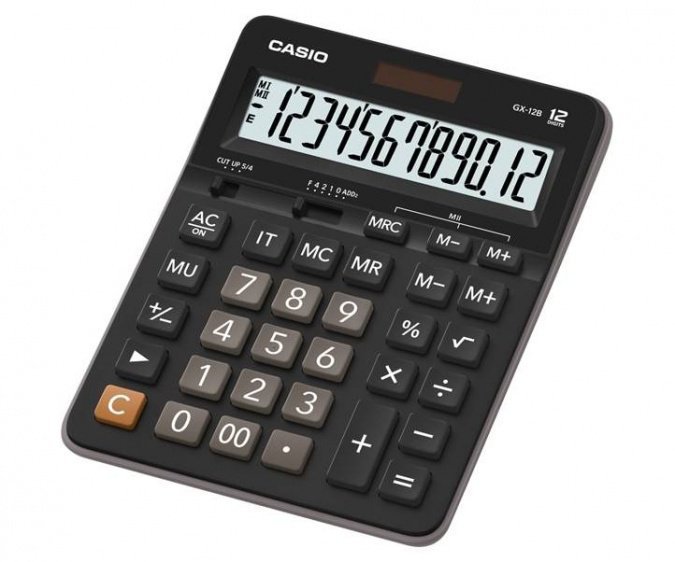 купить Калькулятор настольный CASIO GX-12B-W-EC в Алматы